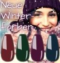 N+M SUPREME-Farbgele 5g WINTER - Deckend, kein Aufrühren, untereinander mischbar. UV, CCFL und LED