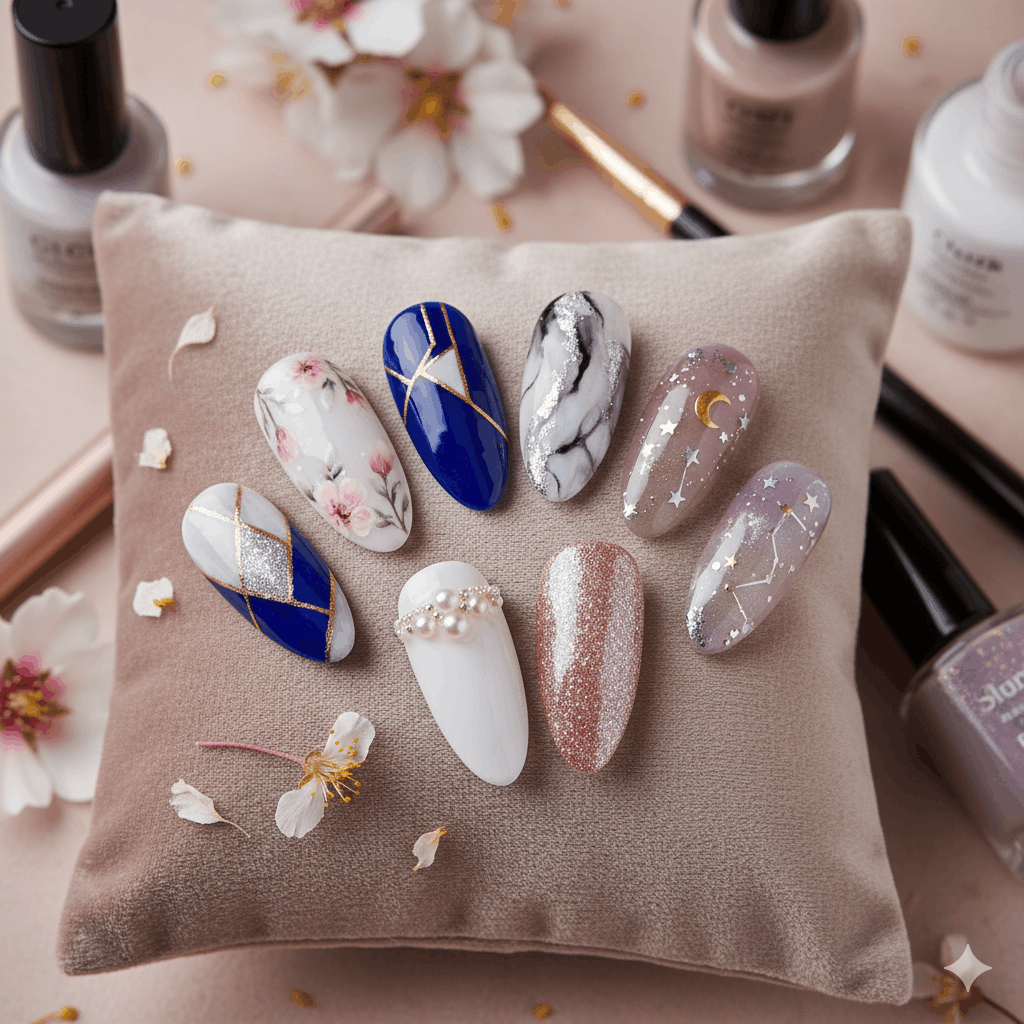 Nägel auf Kissen Almond Nägel Die schönsten Design-Ideen für feminine, elegante Looks