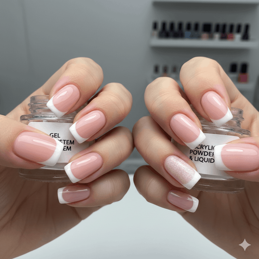 French Nails  Gel oder Acryl: Was ist besser?