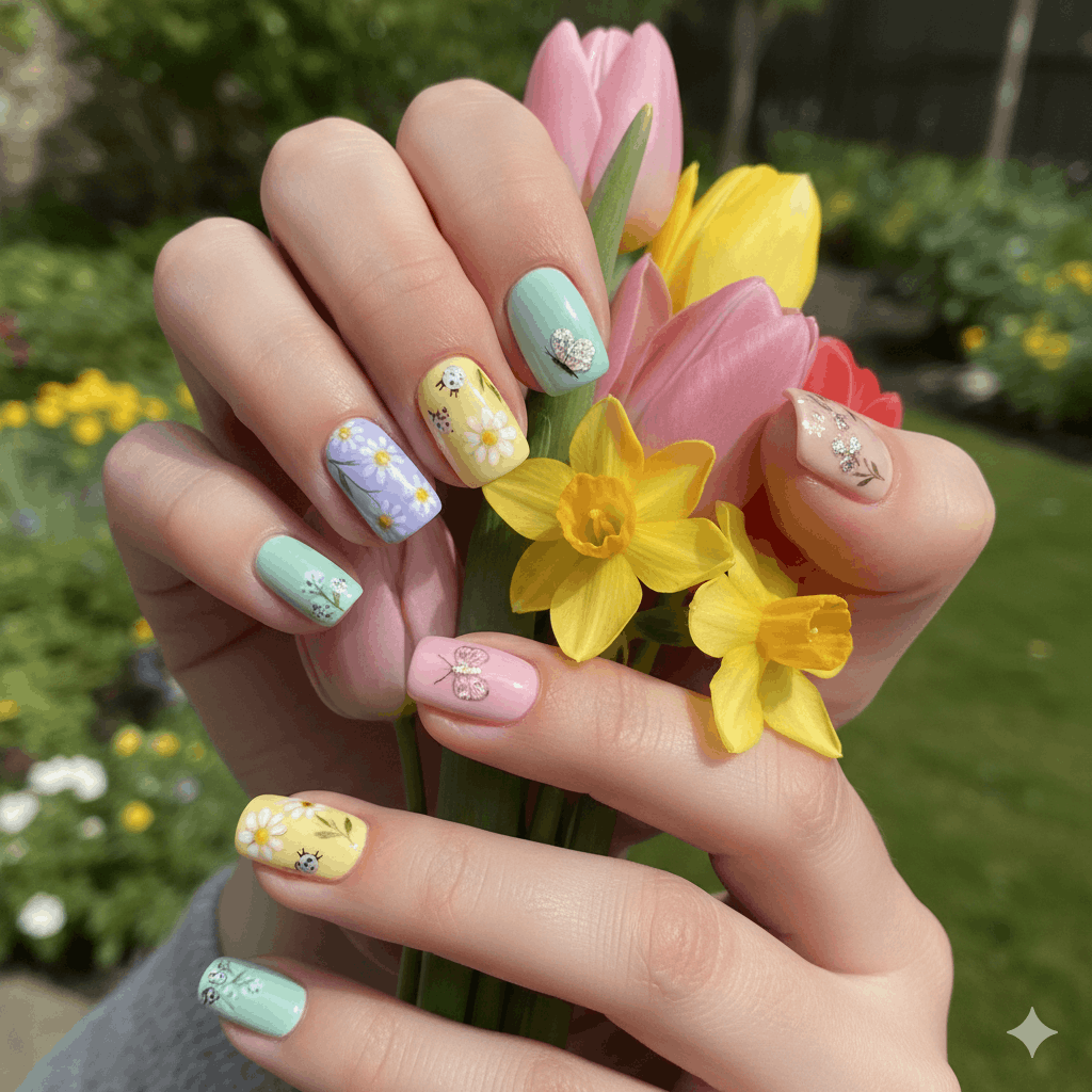 Nageldesign-Trends für März 2026 – Frühling liegt in der Luft 1