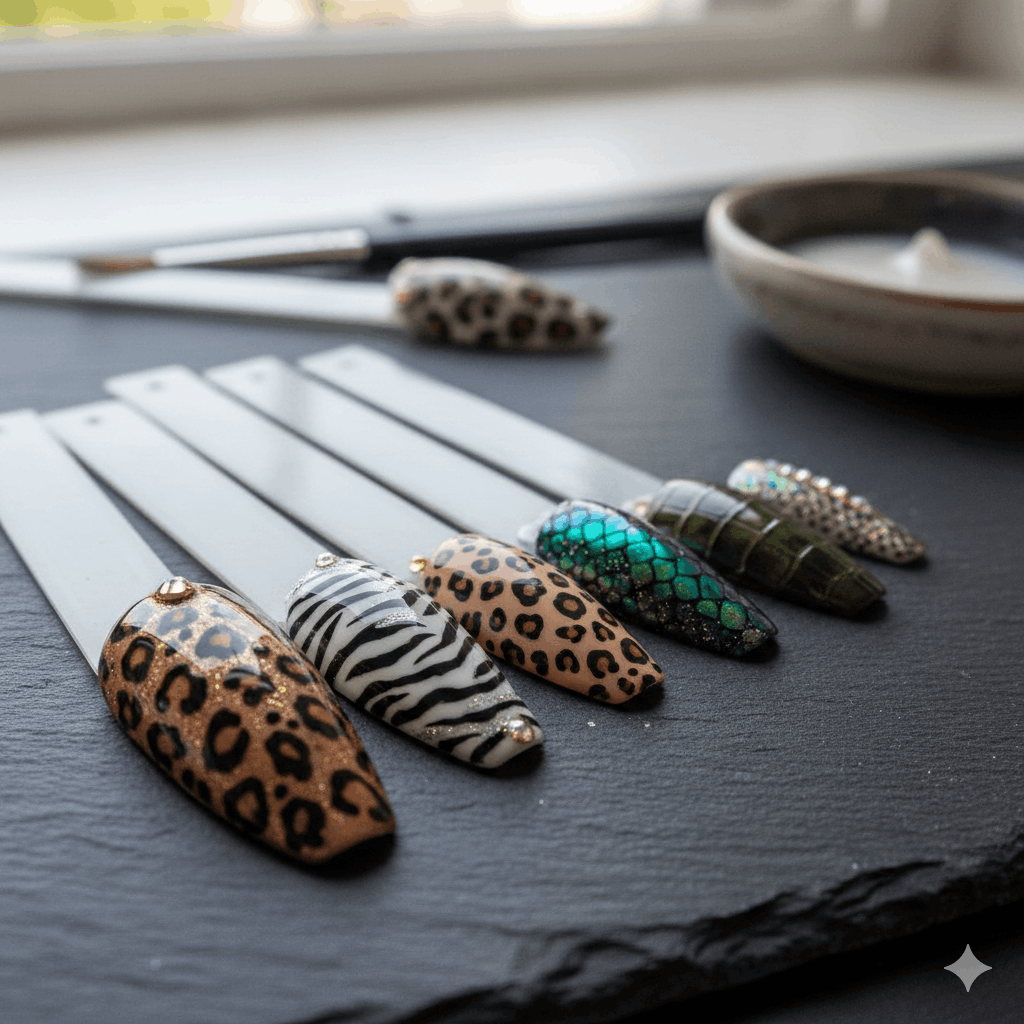 Nail Art Animal Print – Niedliche Nageldesign Tier Ideen