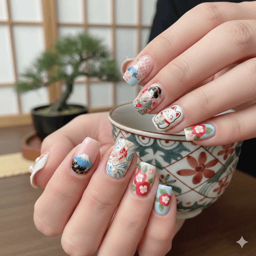 Nail Art Japan – Japanische Nageldesign Ideen & Trends