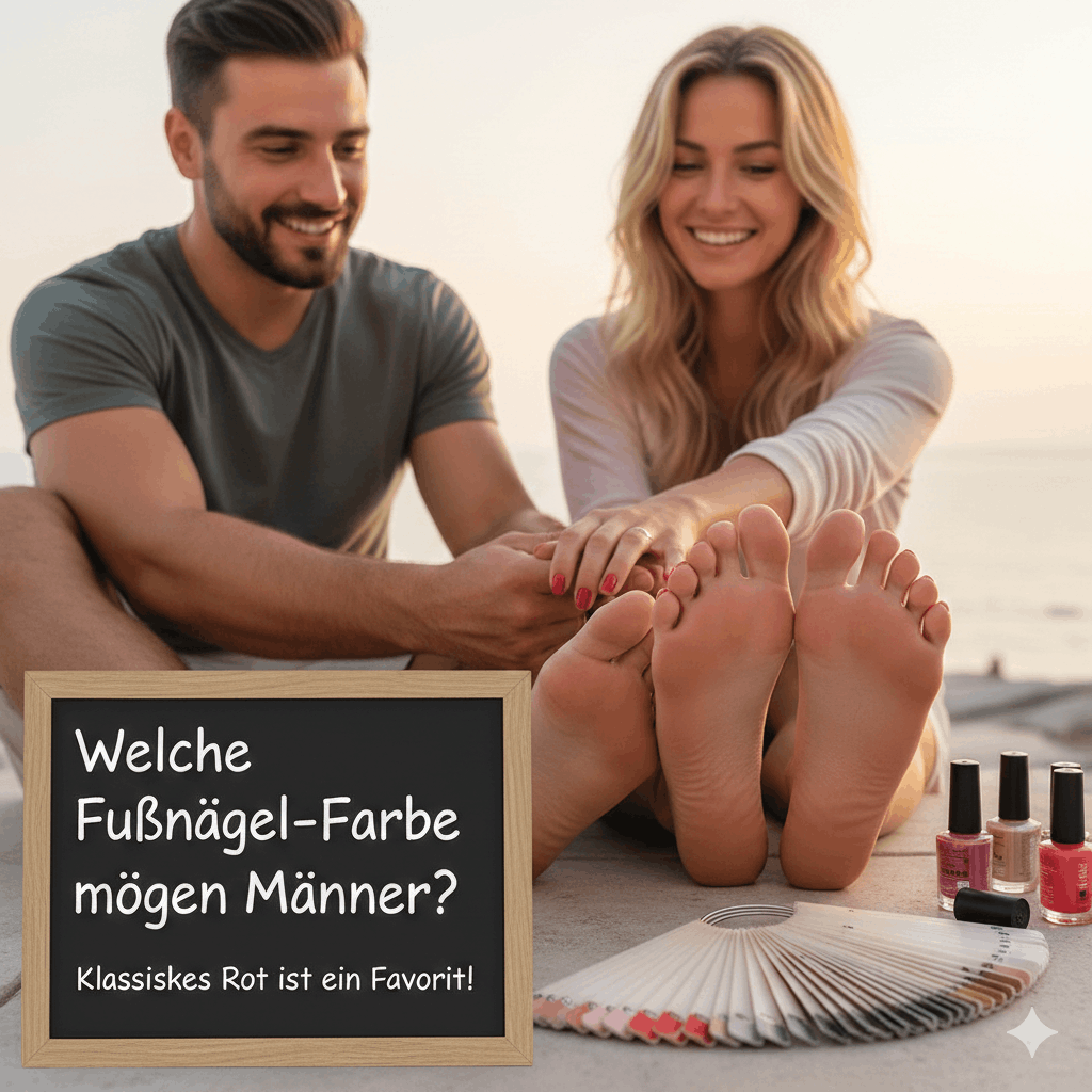 Welche Fußnägel-Farbe mögen Männer Trends, Umfragen & Tipps 2026