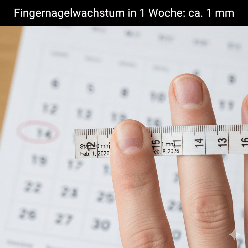 Wie schnell wachsen Fingernägel in 1 Woche – Fakten, Einflussfaktoren & Tipps