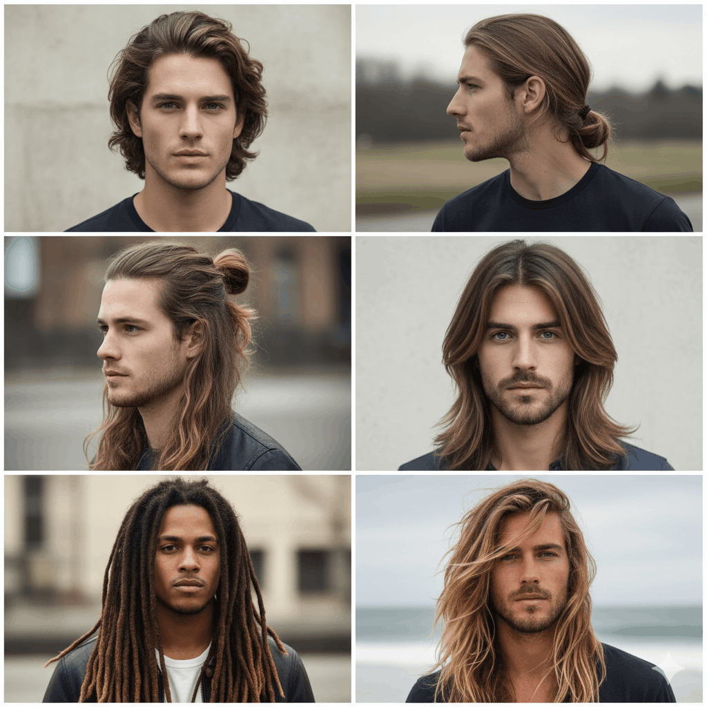 Frisur Ideen und Trends lange Haare Männer 2026