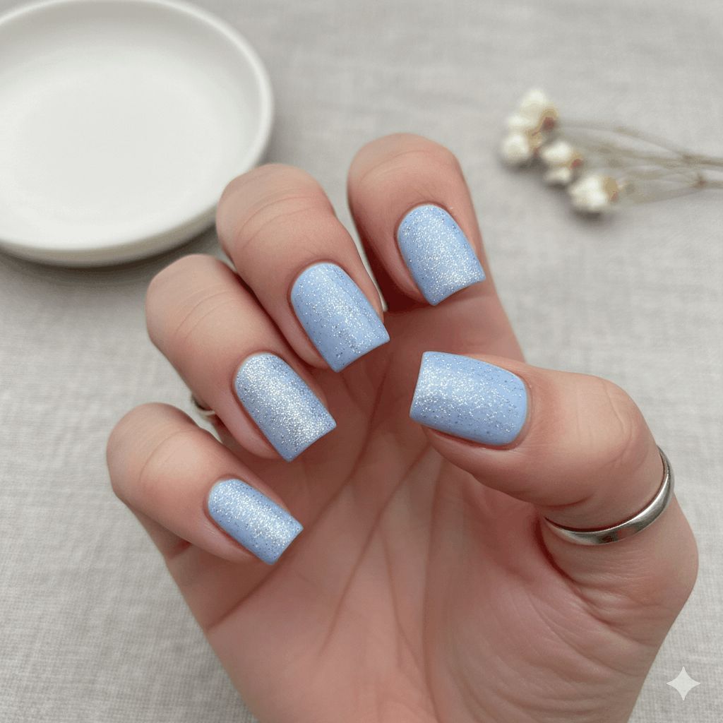 Nageldesign Eckige kurze Nägel – Ideen 2026