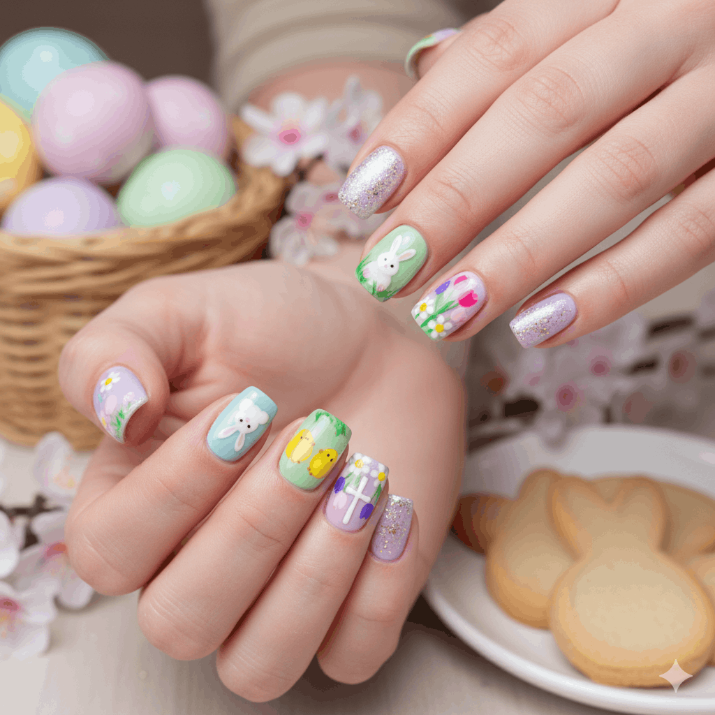 Nageldesign Ostern 2026 – Ideen und Trends