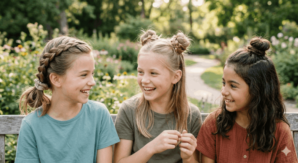 Coole Mädchenfrisuren einfach – Trends 2026