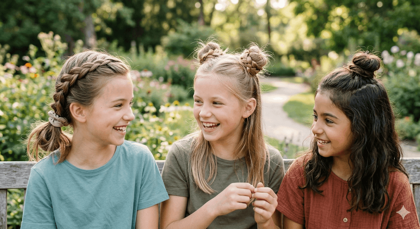 Coole Mädchenfrisuren einfach – Trends 2026