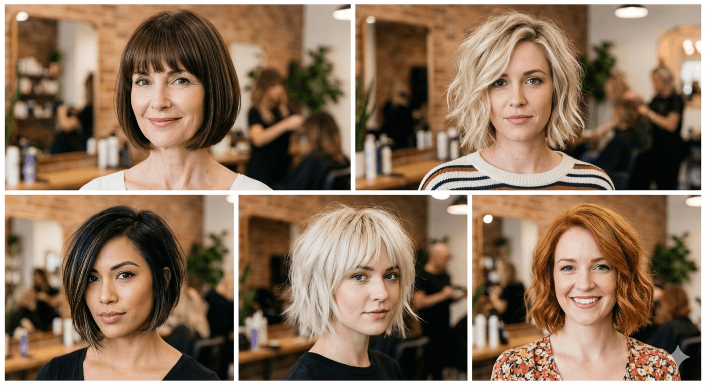 Frisur Ideen kurzer Bob 2026 Moderne Schnitte, Trends und Styling-Tipps