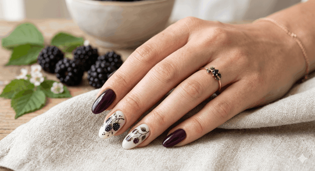 Nageldesign Brombeere Ideen 2026 Die schönsten Trends und Styles
