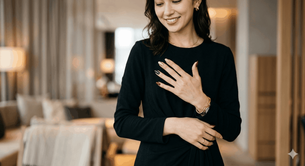 Welche Nagellackfarbe zu schwarzem Kleid Ideen 2026