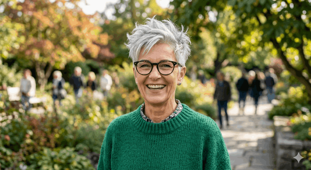 Freche Frisuren für graue Haare ab 50 – Die schönsten Ideen 2026