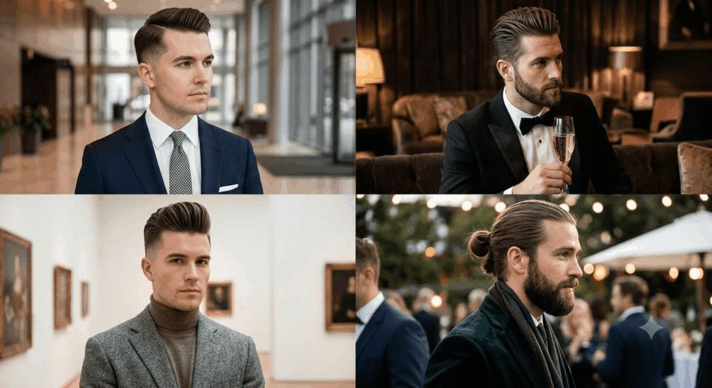 Elegante Frisuren Männer Ideen 2026 Stilvolle Looks für einen modernen Auftritt