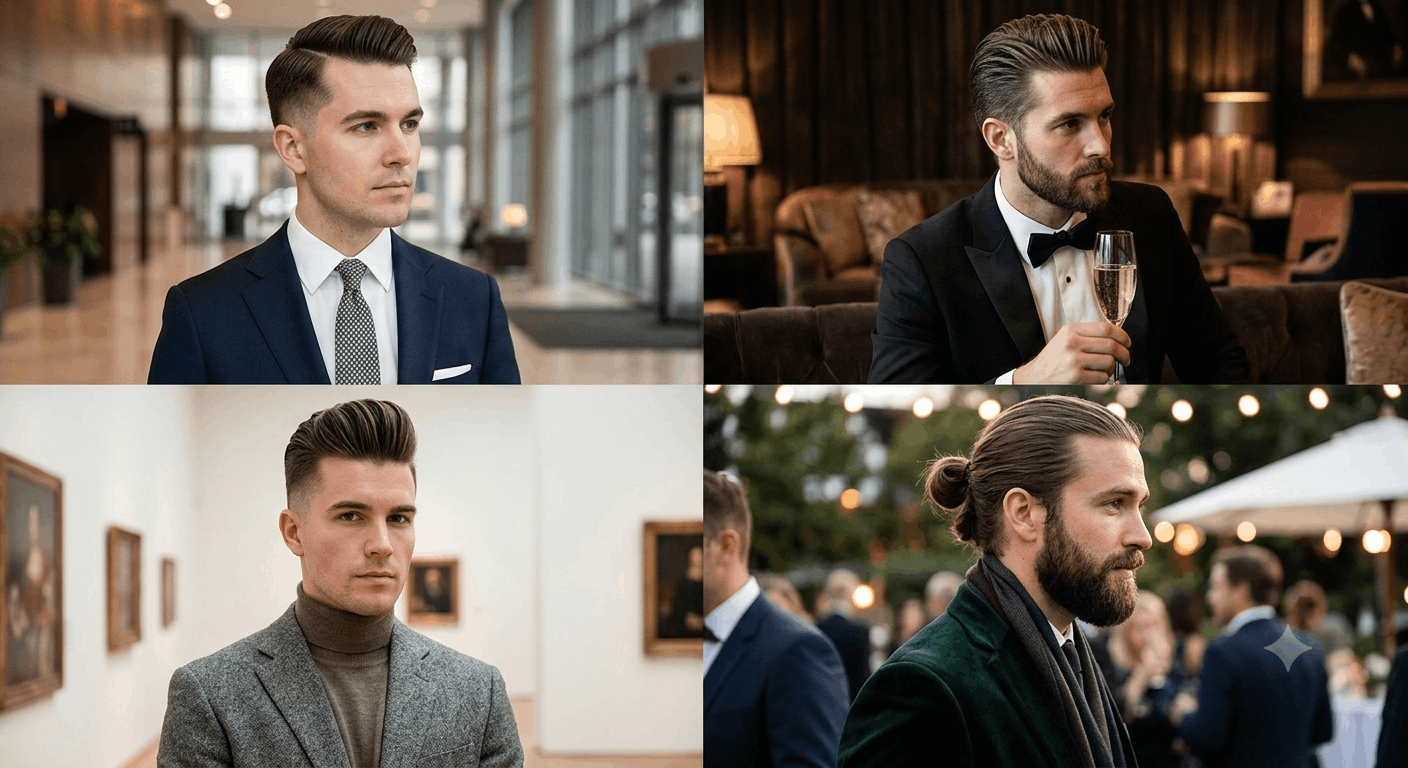 Elegante Frisuren Männer Ideen 2026 Stilvolle Looks für einen modernen Auftritt