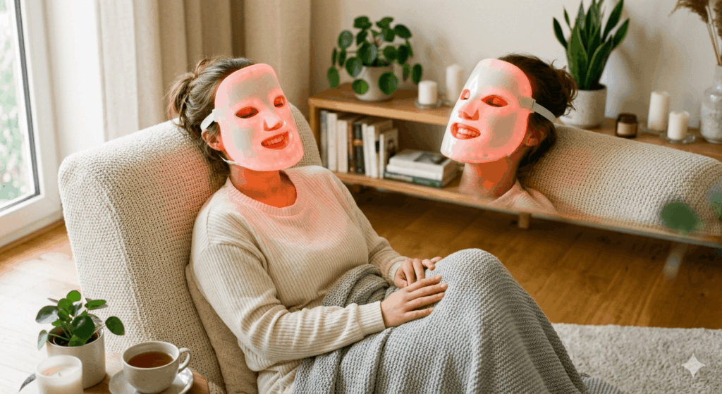 LED Gesichtsmaske Erfahrungen 2026 Bringt das wirklich was