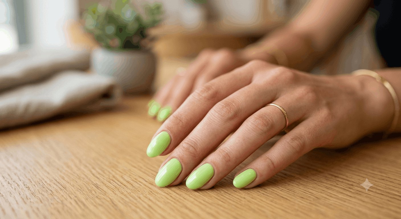 Nageldesign Hellgrün Die schönsten Ideen und Trends 2026