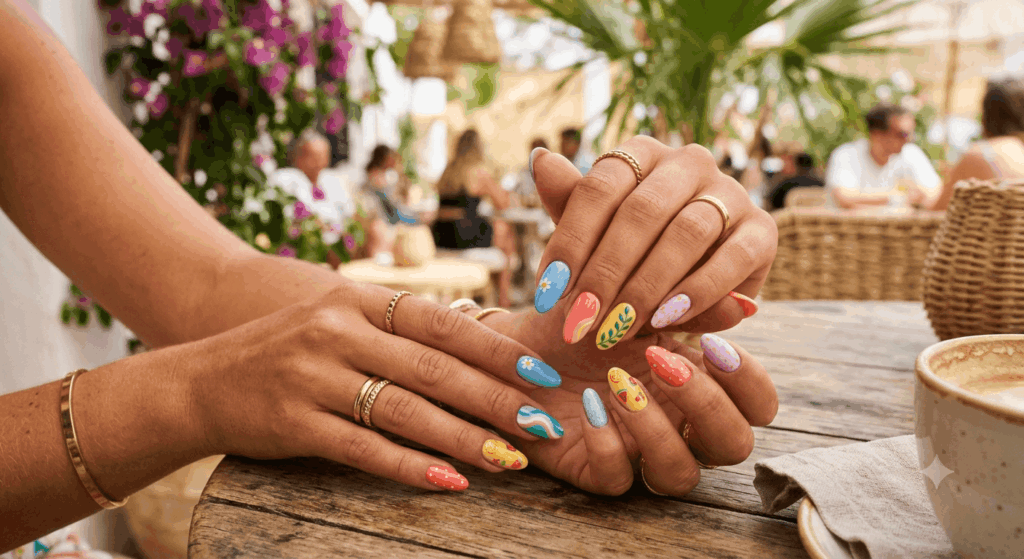 Nageldesign Juli 2026 Trends und Ideen