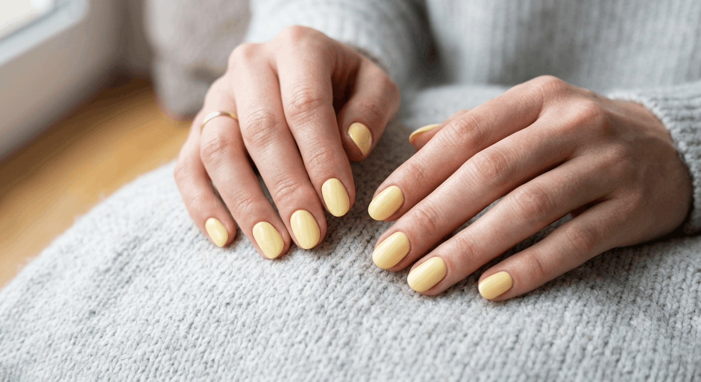 Nageldesign Pastell Gelb Die schönsten Ideen und Trends 2026