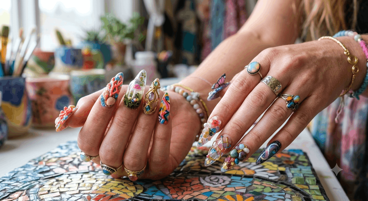 Nageldesign verrückt – ausgefallene Nägel Ideen 2026