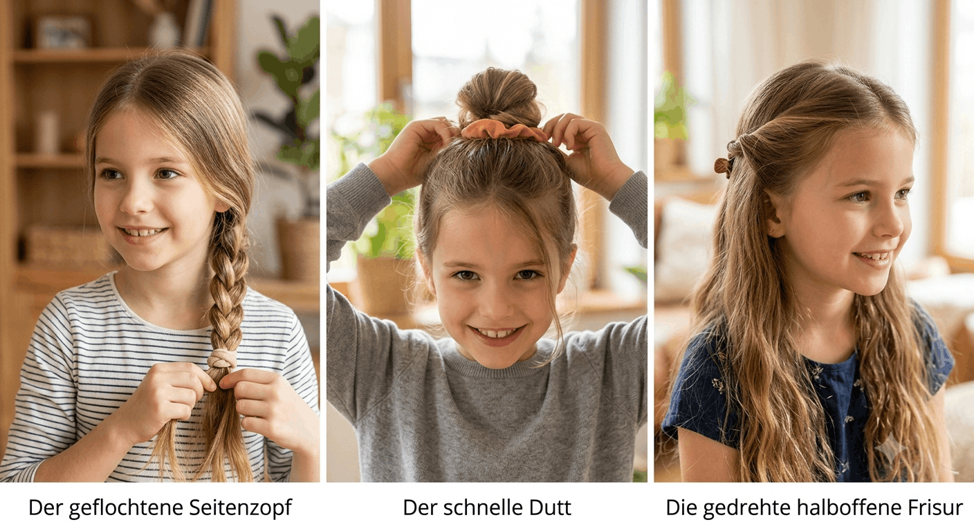 Stilvoll ohne Stress 3 schnelle Alltags-Frisuren für Langhaar-Mädchen (2026)
